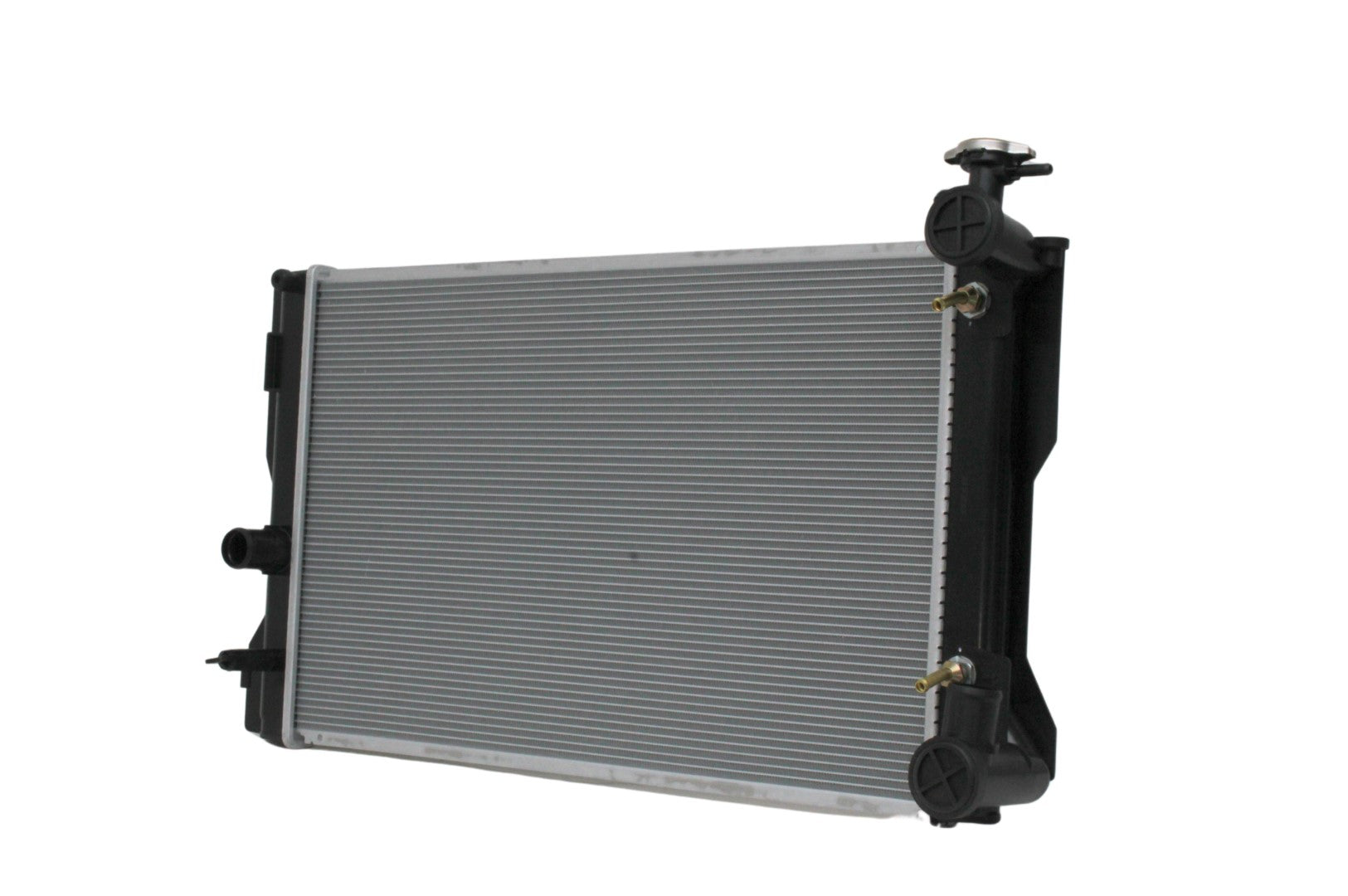 Radiador Automotriz Toyota Pontiac Corolla Matrix, Vibe T/A 09-16 16mm Tubo Soldado