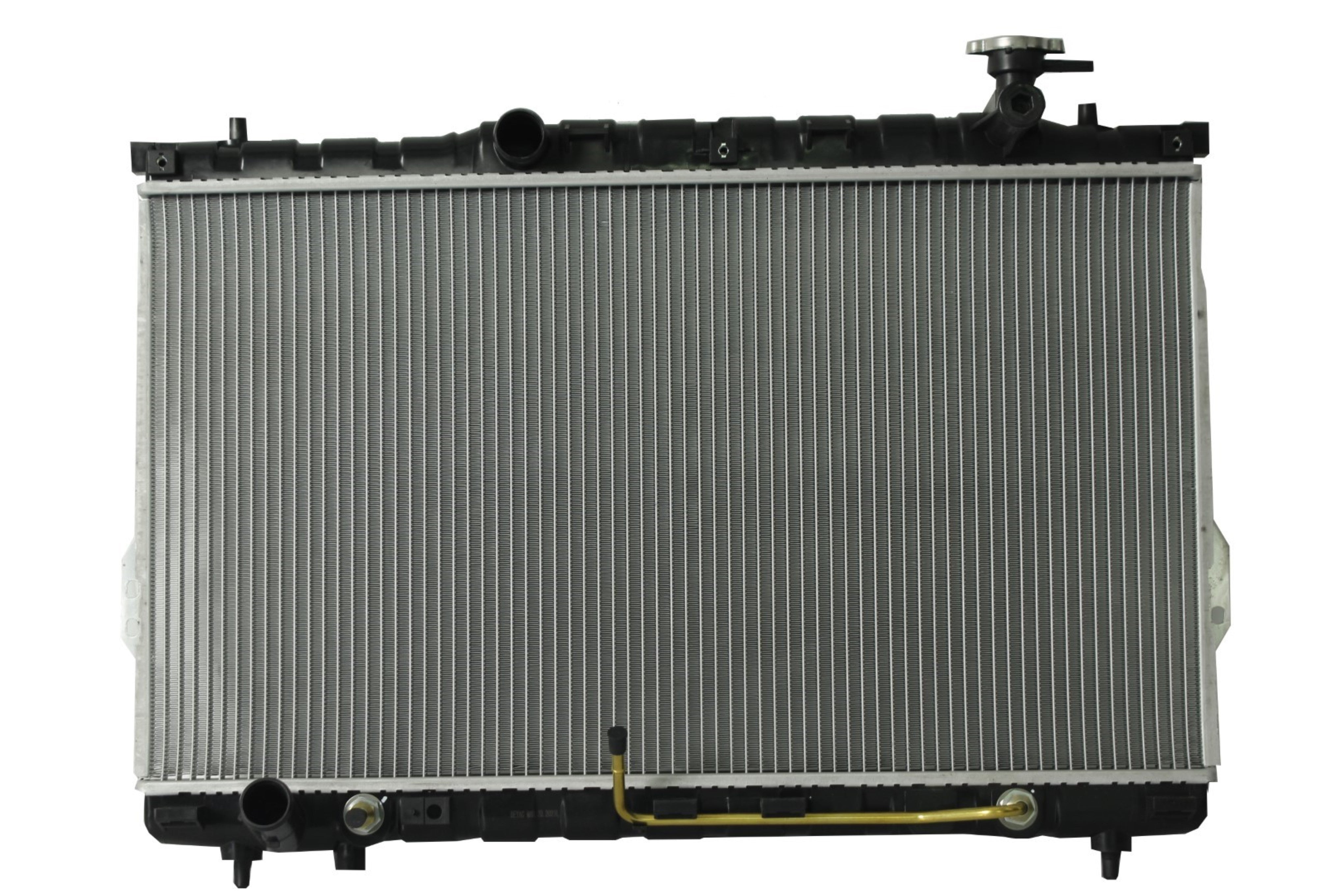 Radiador Automotriz Hyundai Santa Fe T/A 01-06 16mm Tubo Soldado