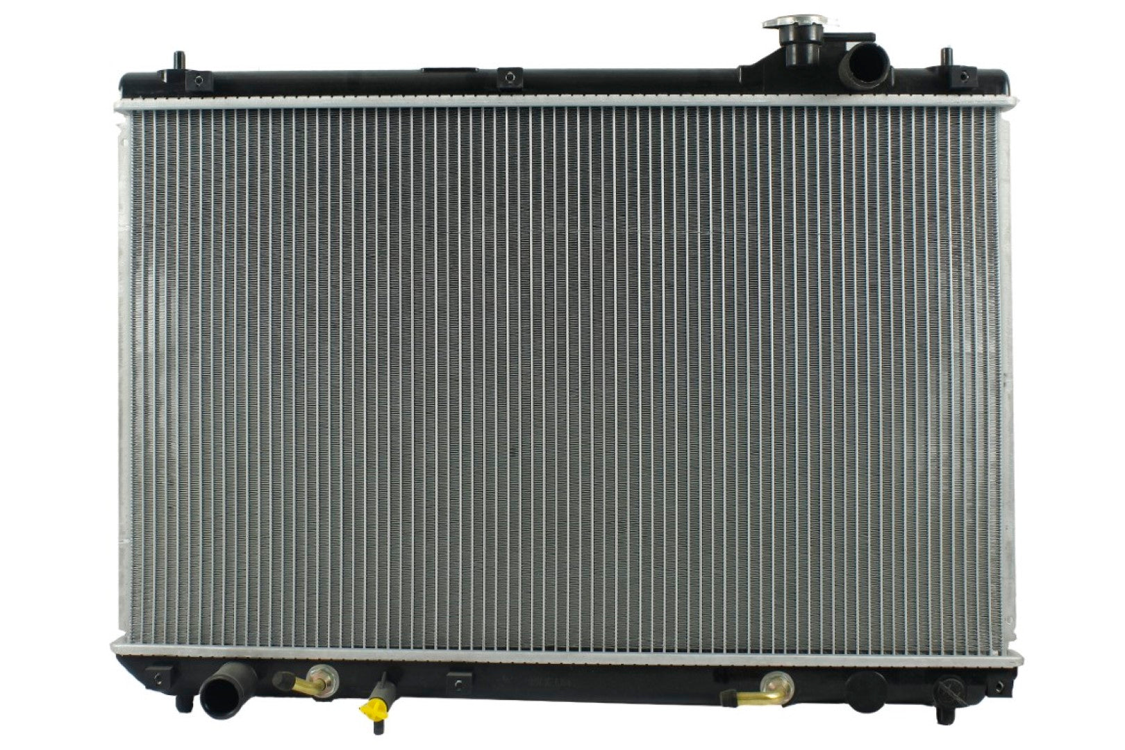 Radiador Automotriz Toyota Highlander Limited T/A 01-03 16mm Tubo Soldado