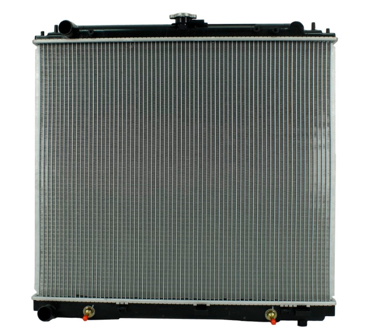 Radiador Automotriz Nissan Suzuki Frontier XE, SE, S, Equator T/A 05-15 16mm Tubo Soldado