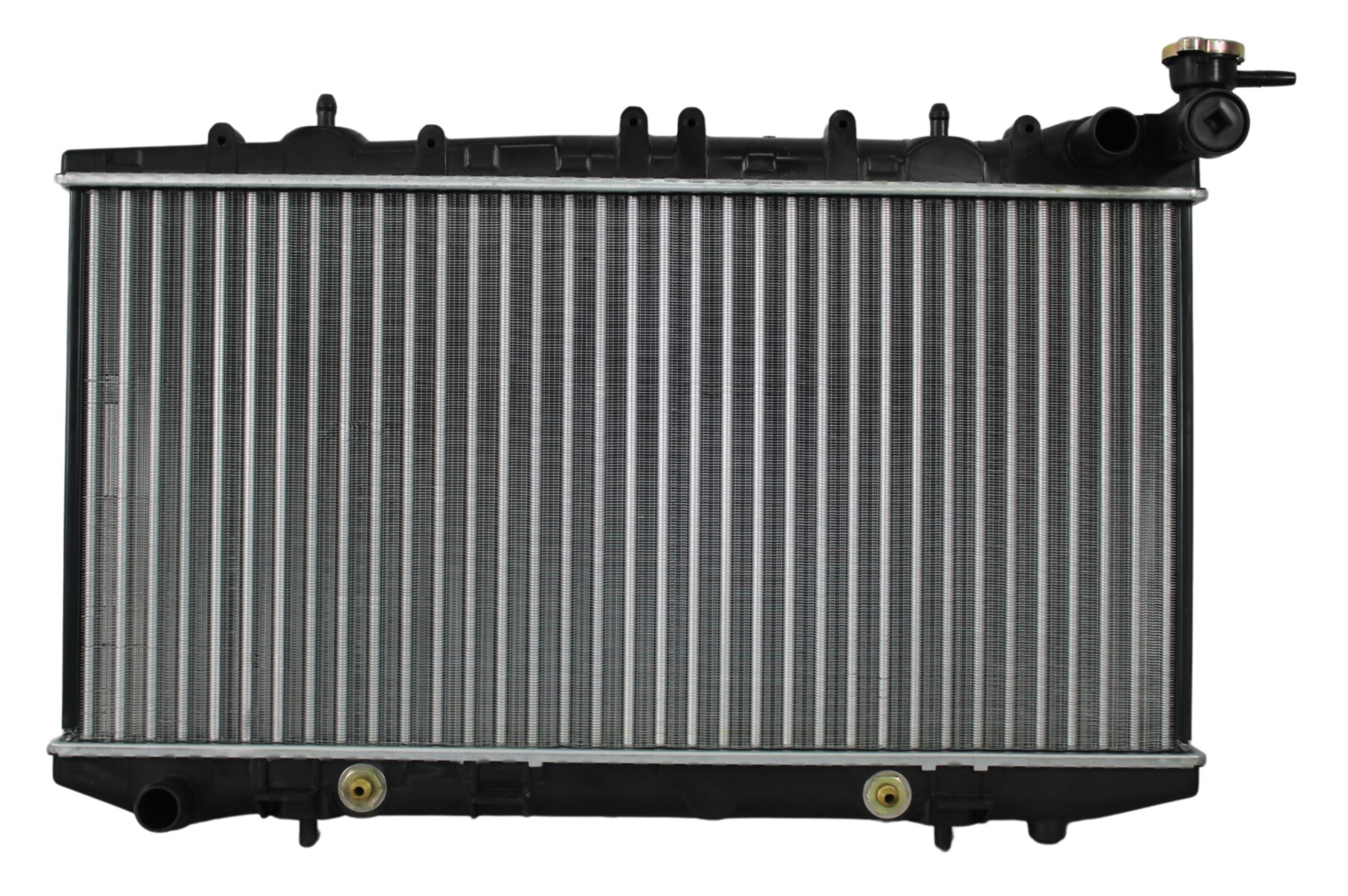 Radiador Automotríz Nissan NX Tsuru GS Austero Sentra Tsubame T/A 91-15 23mm Aluminio M