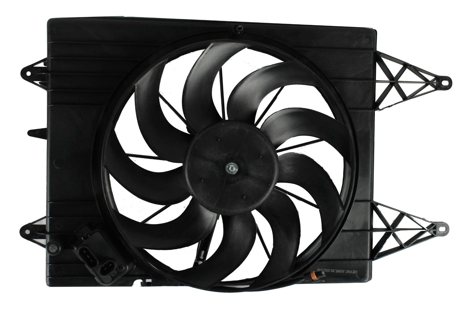 Motoventilador Automotríz Volkswagen Gol 14-17