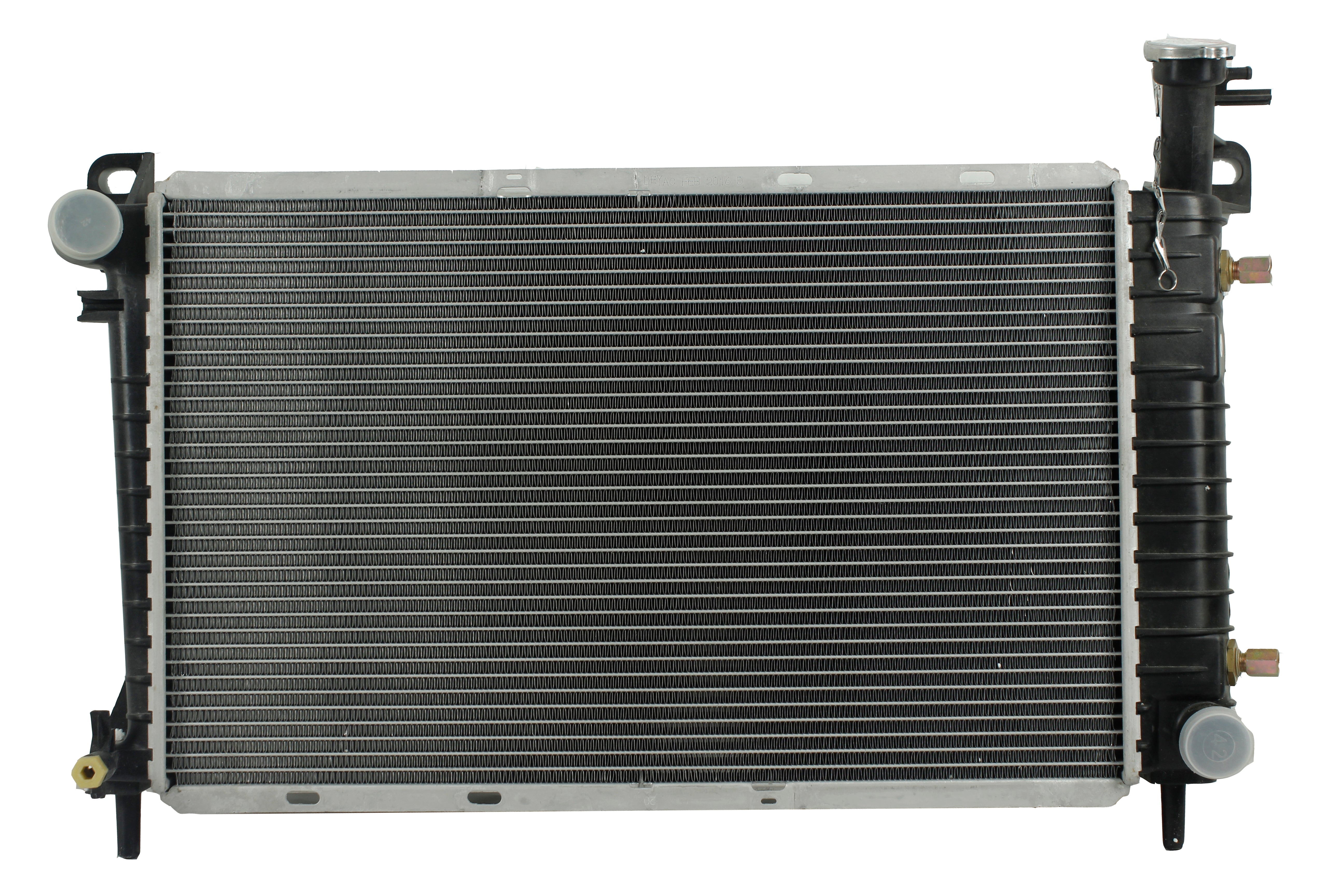 Radiador Automotriz Ford  Taurus GL, L,LX MT5 T/A 86-89 56mm Tubo Soldado