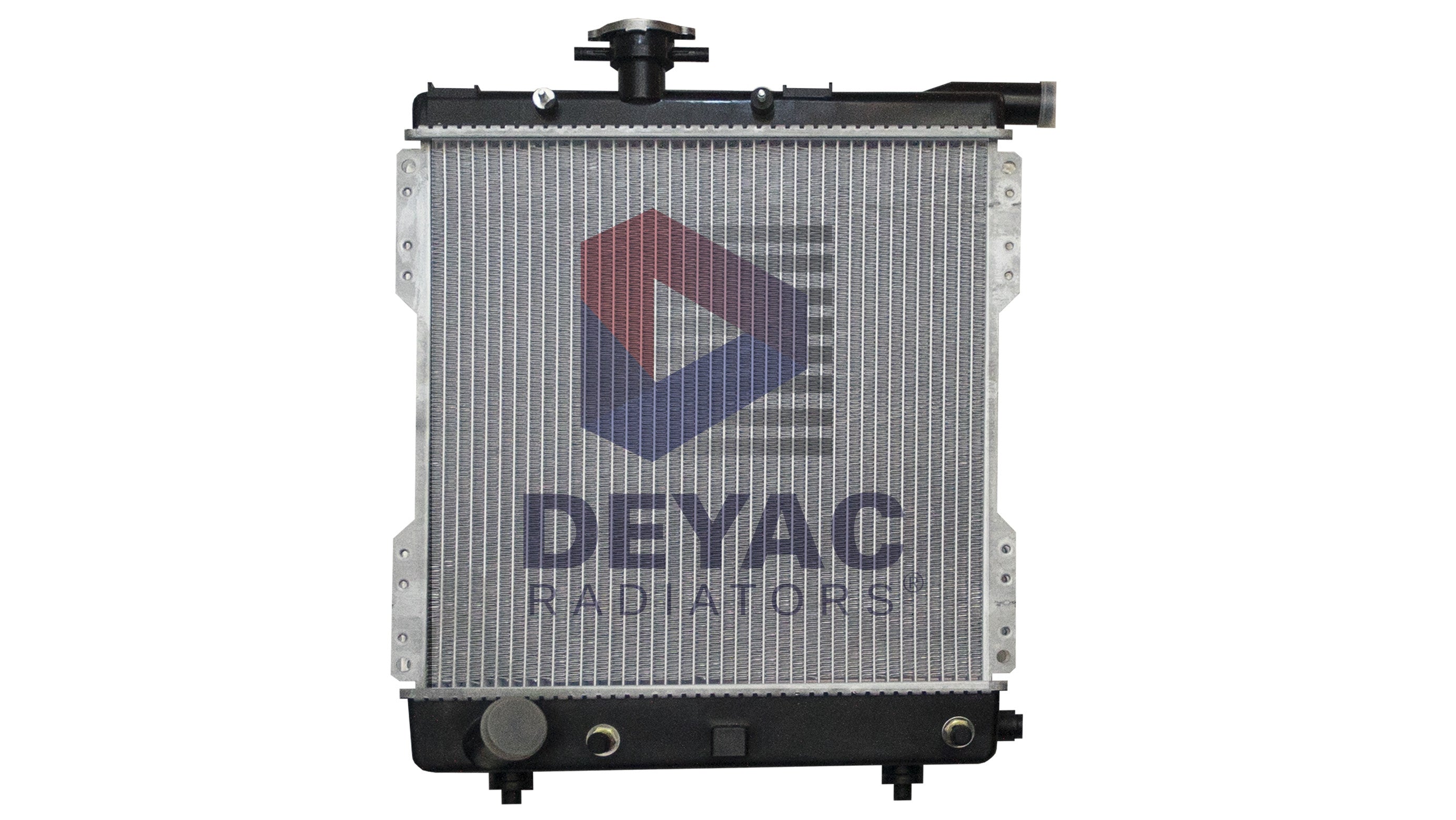 Radiador Automotriz Dodge Plymounth Caravan Grand Caravan, Grand Voyager T/A 91-92 32mm y 36mm Tubo Soldado-M USA- RADIADORES DEYAC