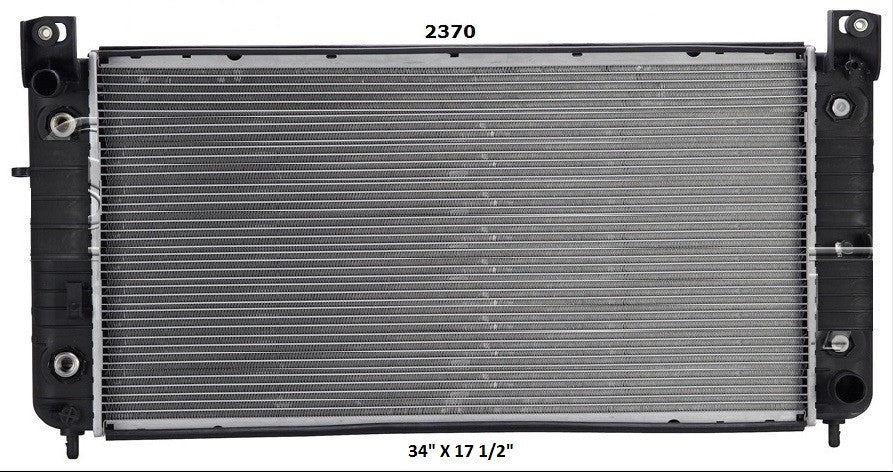 Radiador Automotriz GM Cadillac Suburban Silverado,Cheyenne,Tahoe,Avalanche, Yukon,Sierra,Escalade  T/A 00-14 32mm Tubo Soldado-M USA- RADIADORES DEYAC