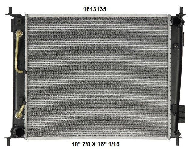 Radiador Automotriz Kia Soul 10-11 16mm Tubo Soldado T/A-M USA- RADIADORES DEYAC