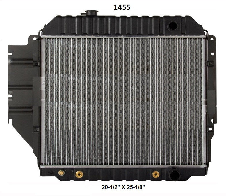 Radiador Automotriz Ford E-150 E-250 E-350 Econoline Club Wagon T/A 92-96 36mm Tubo Soldado-M USA- RADIADORES DEYAC