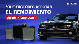 ¿Qué factores afectan el rendimiento de un radiador?