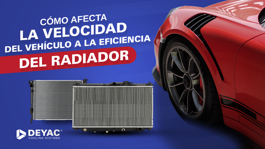 Cómo afecta la velocidad del vehículo a la eficiencia del radiador