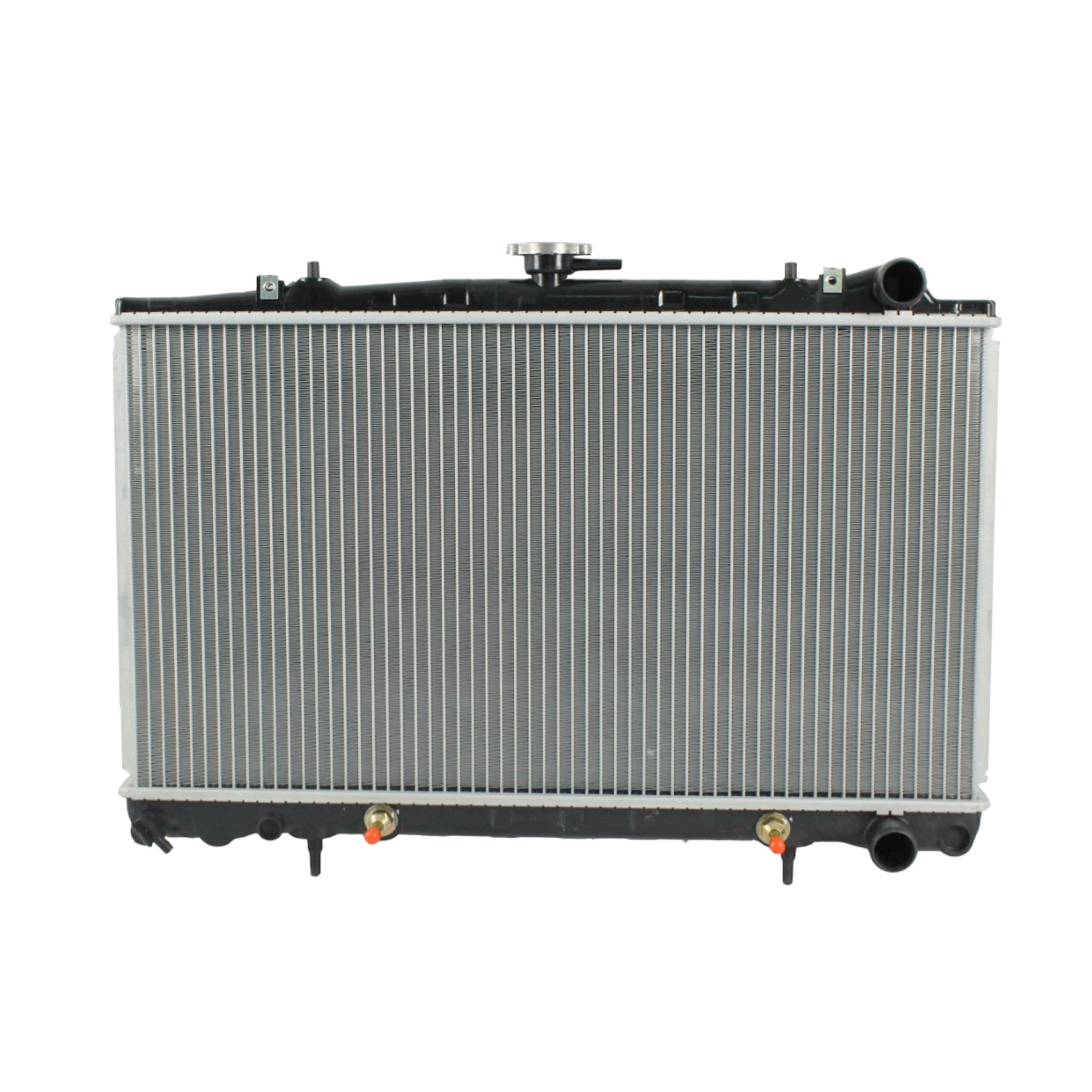 Radiador Automotriz Nissan  240 SX  T/A 89-94 16mm Tubo Soldado