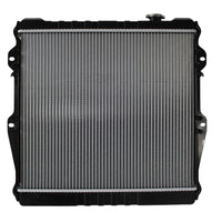 Radiador Automotriz Toyota  4 Runner SR5, PICK UP, DLX T/A 88-95 36mm Tubo Soldado