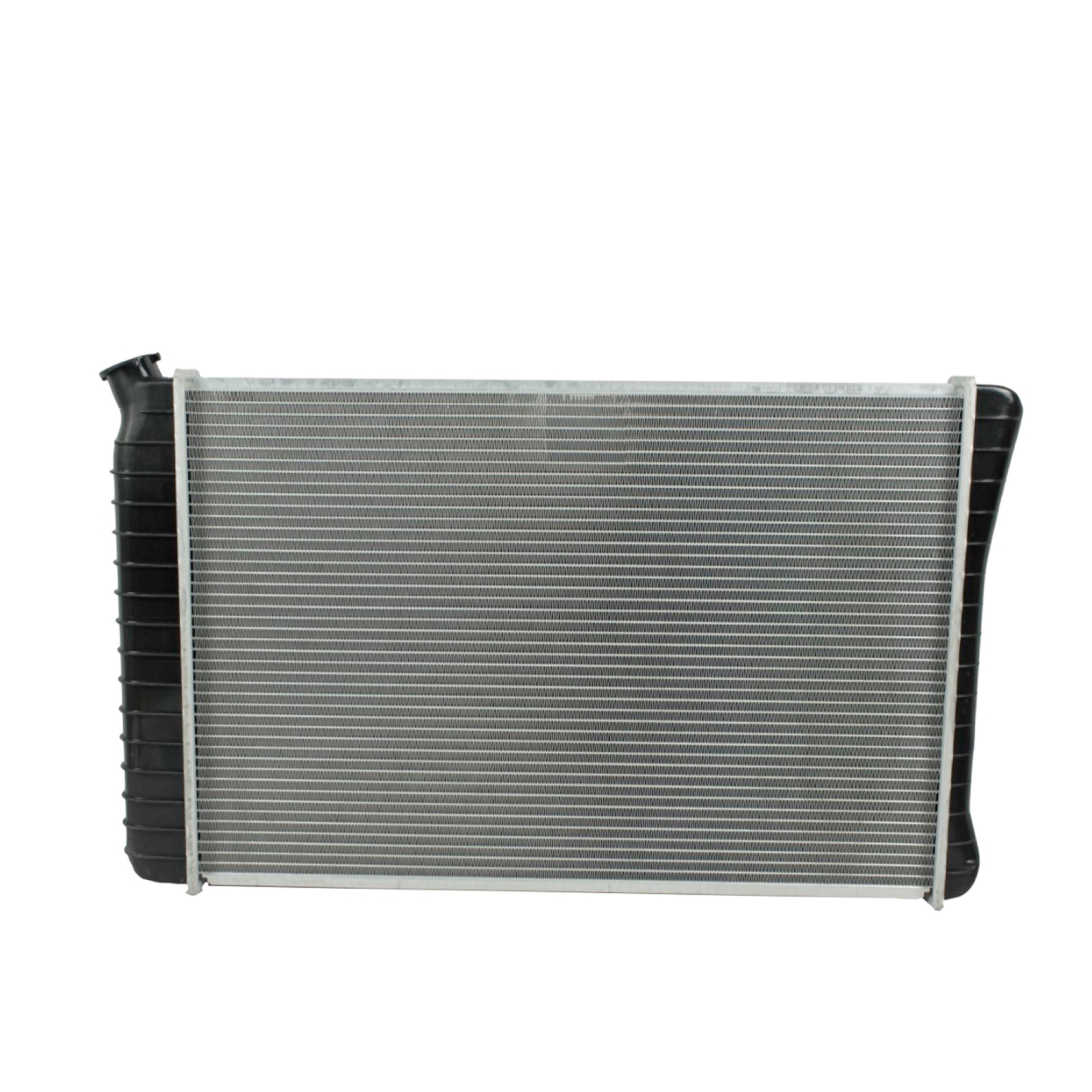Radiador Automotriz GM Chevrolet Blazer C10, C20, Suburban, Silverado T/A 69-81 32mm Tubo Soldado