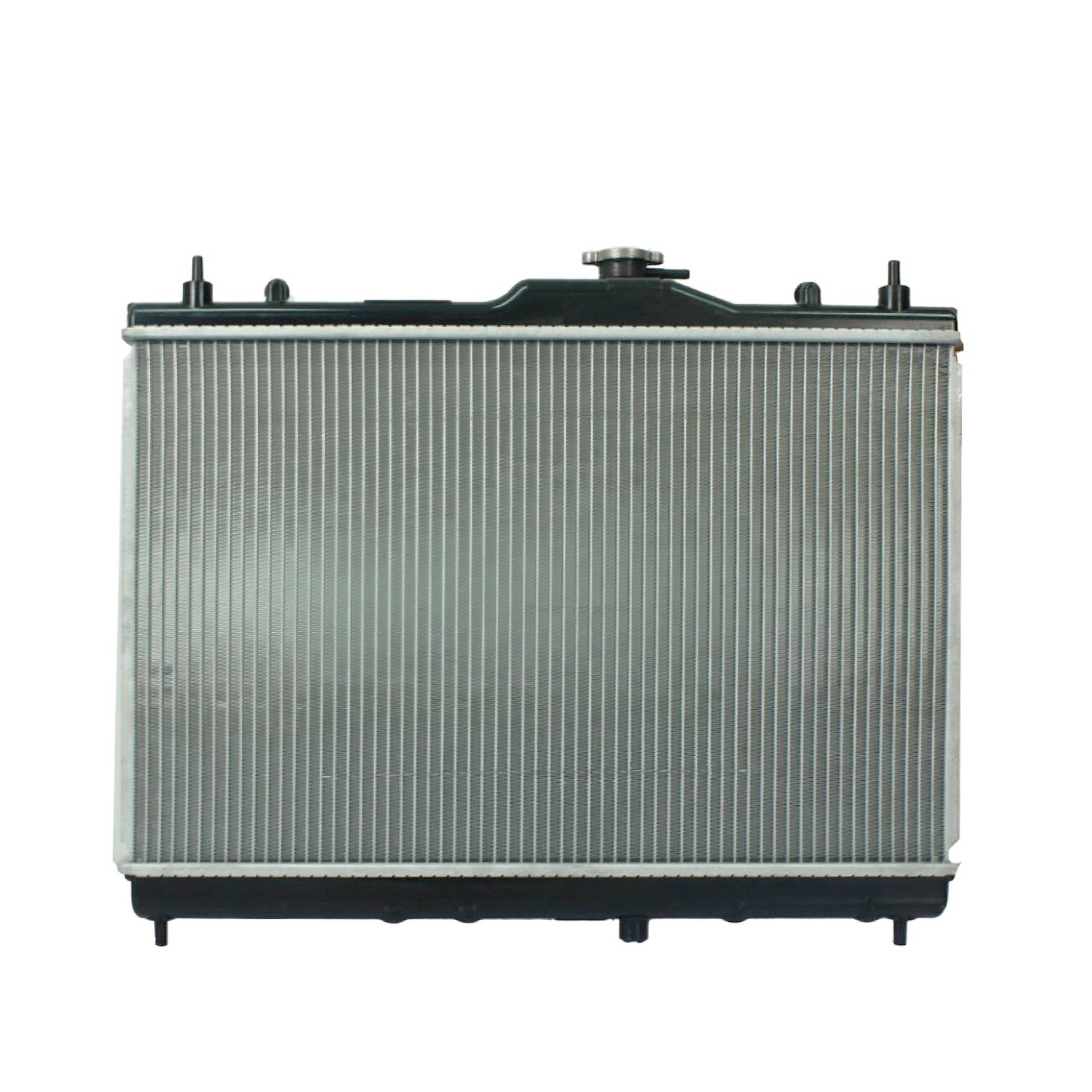 Radiador Automotriz Nissan  Tiida Versa T/A 07-11  16mm Tubo Soldado