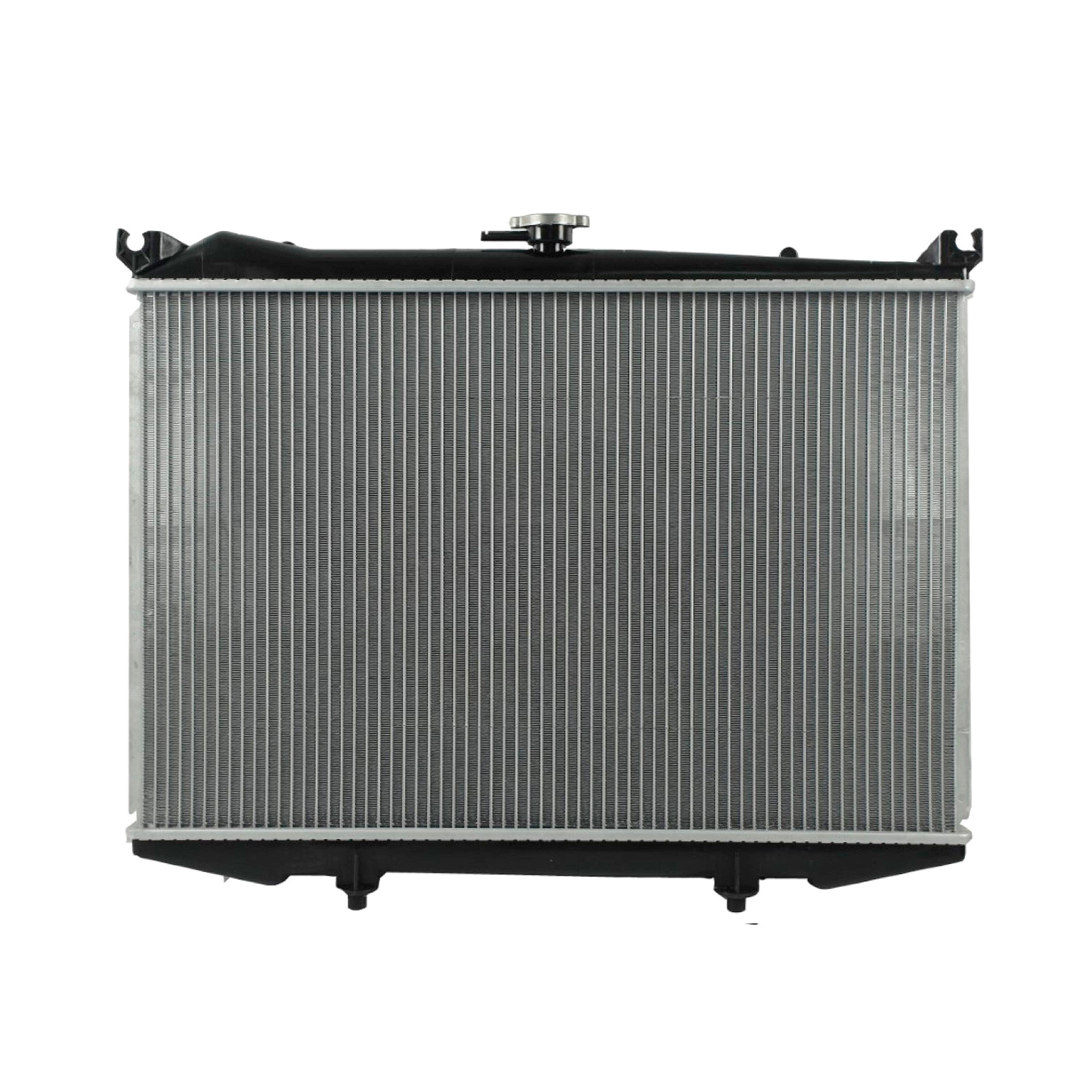 Radiador Automotriz Nissan  D-21 Pathfinder, Pickup T/A T/M 86-97 16mm Tubo Soldado