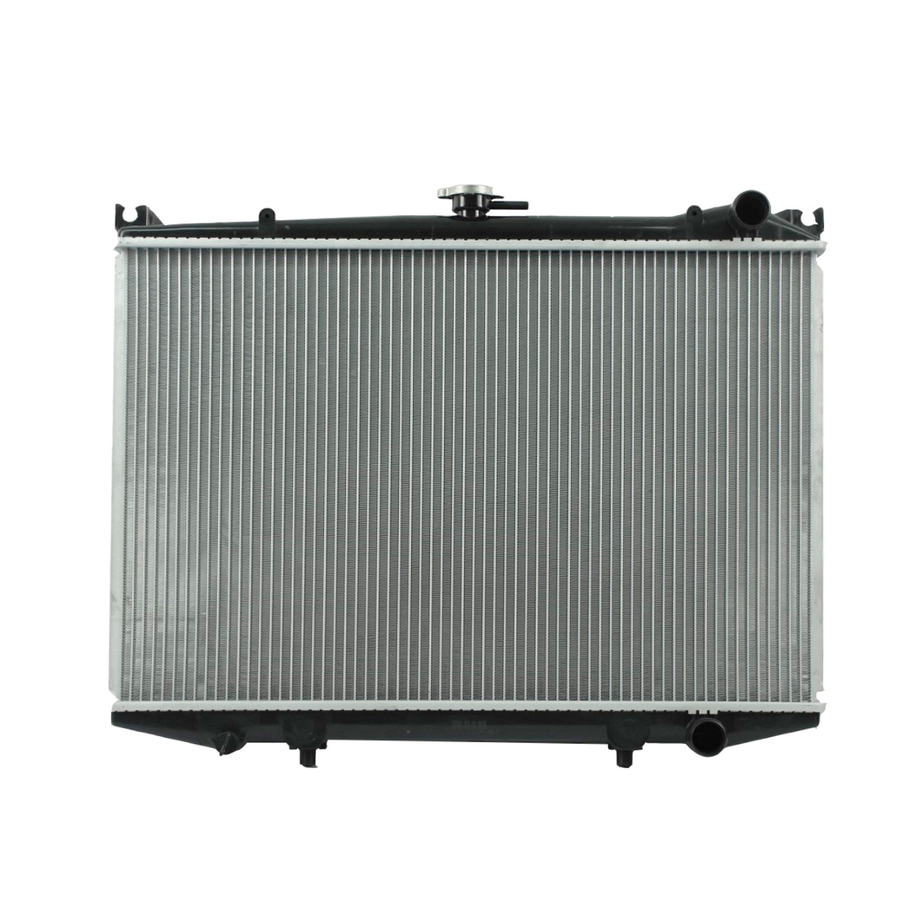 Radiador Automotriz Nissan  D-21 Pathfinder, Pickup T/A T/M 86-97 16mm Tubo Soldado