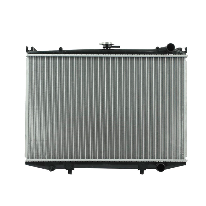 Radiador Automotriz Nissan  D-21 Pathfinder, Pickup T/A T/M 86-97 16mm Tubo Soldado