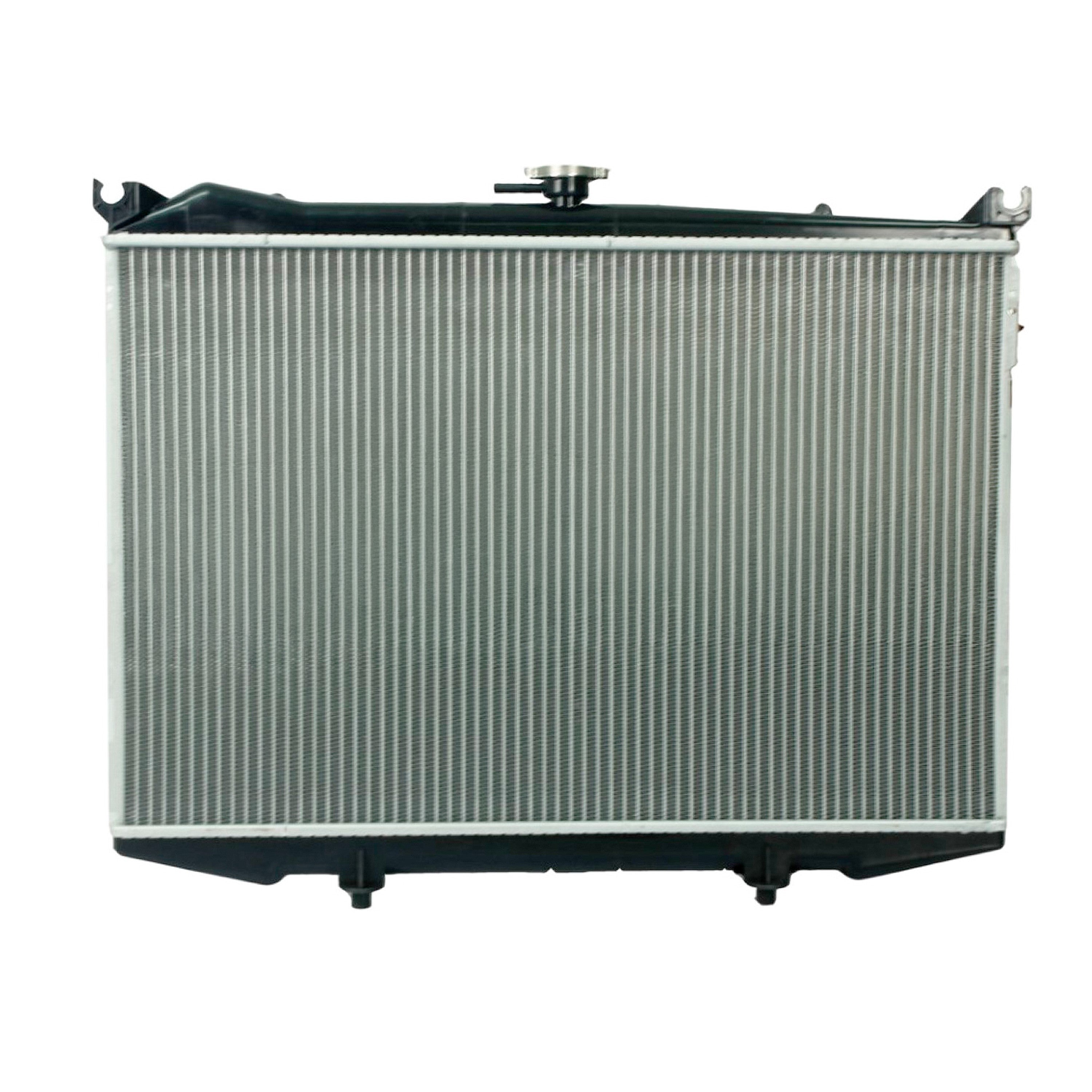 Radiador Automotriz Nissan D-21 Pathfinder, Pickup 86-97 26mm Tubo Soldado T/A T/M