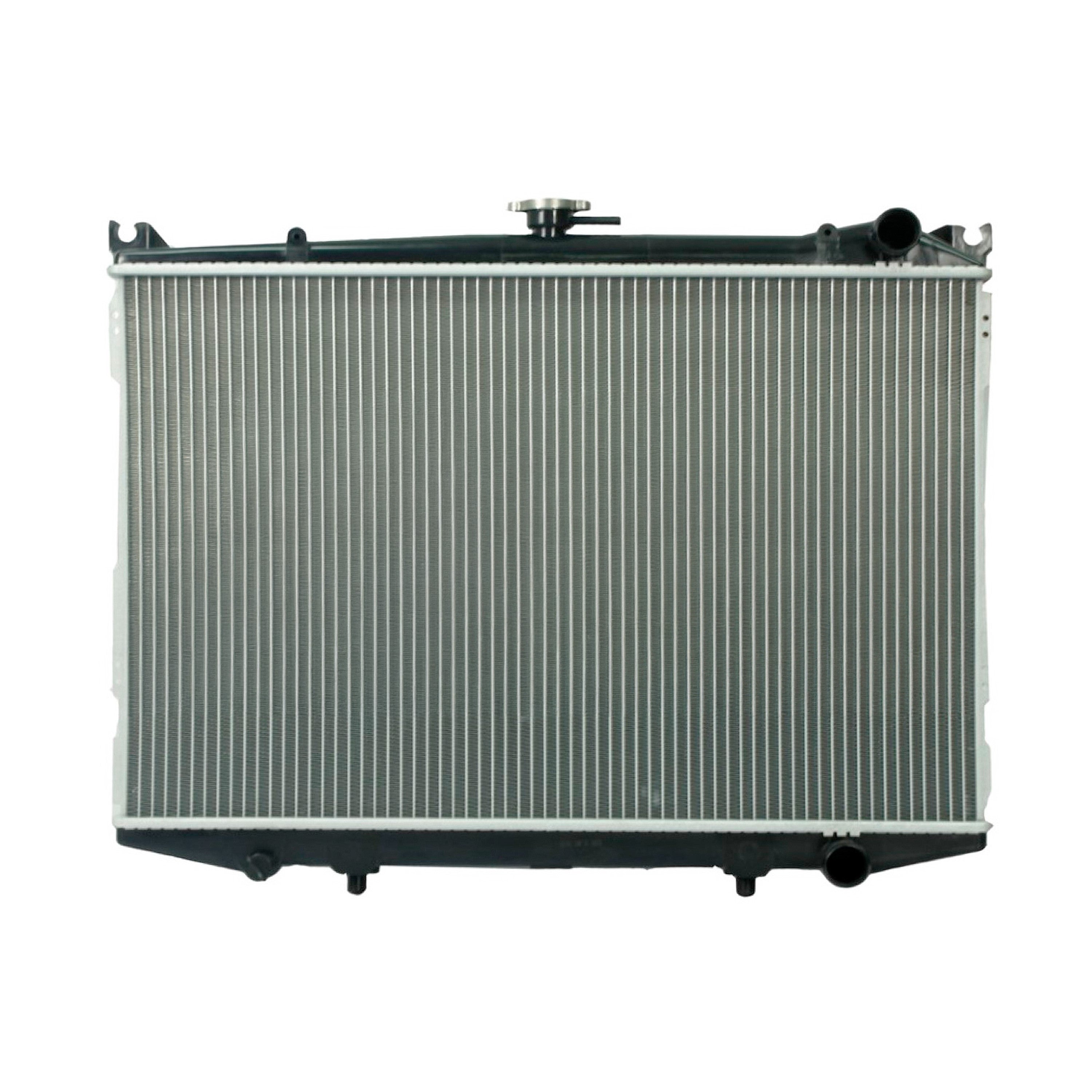 Radiador Automotriz Nissan D-21 Pathfinder, Pickup 86-97 26mm Tubo Soldado T/A T/M