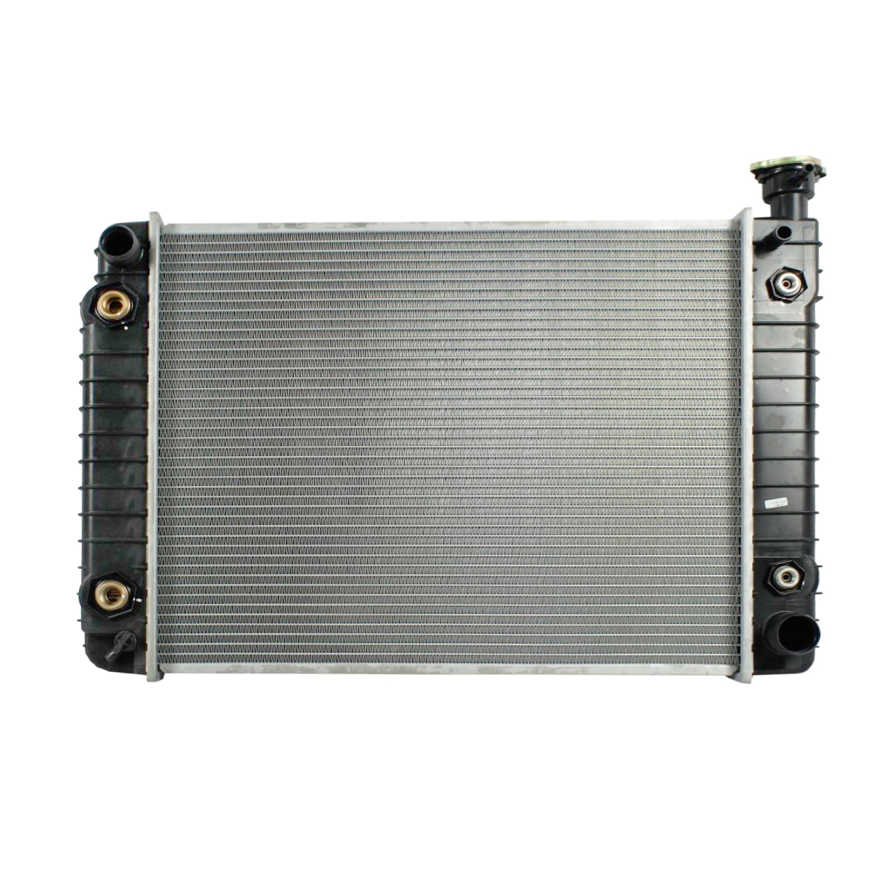 Radiador Automotriz GM  Cheyenne Silverado, C1500, C2500, C3500, SIERRA 1500, 2500, 3500  T/A 88-93 26mm Tubo Soldado