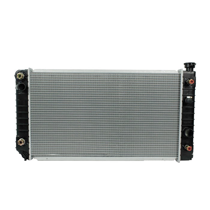 Radiador Automotriz GM Chevrolet S10 Durango, Sport, Tahoe, Blazer T/A 88-93 32mm Tubo Soldado
