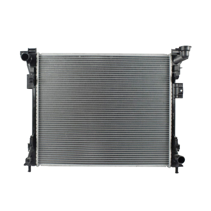Radiador Automotriz Chrysler Dodge, RAM Town & Contry Voyager, Grand Caravan, Routan T/A T/M 08-16  32mm Tubo Soldado