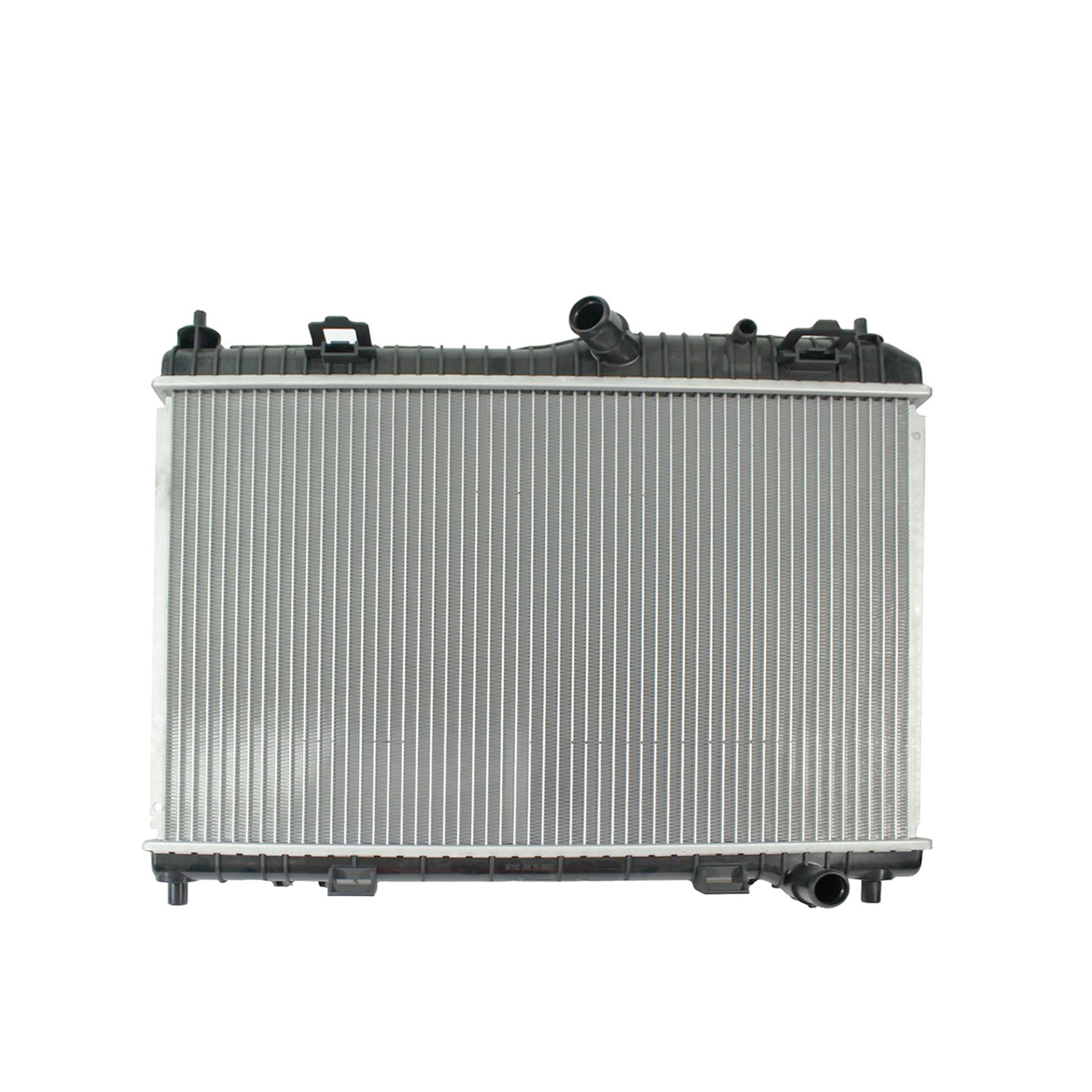 Radiador Automotriz Ford  Figo 16 - 18 Fiesta Ikon T/M 08-15 16mm Tubo Soldado