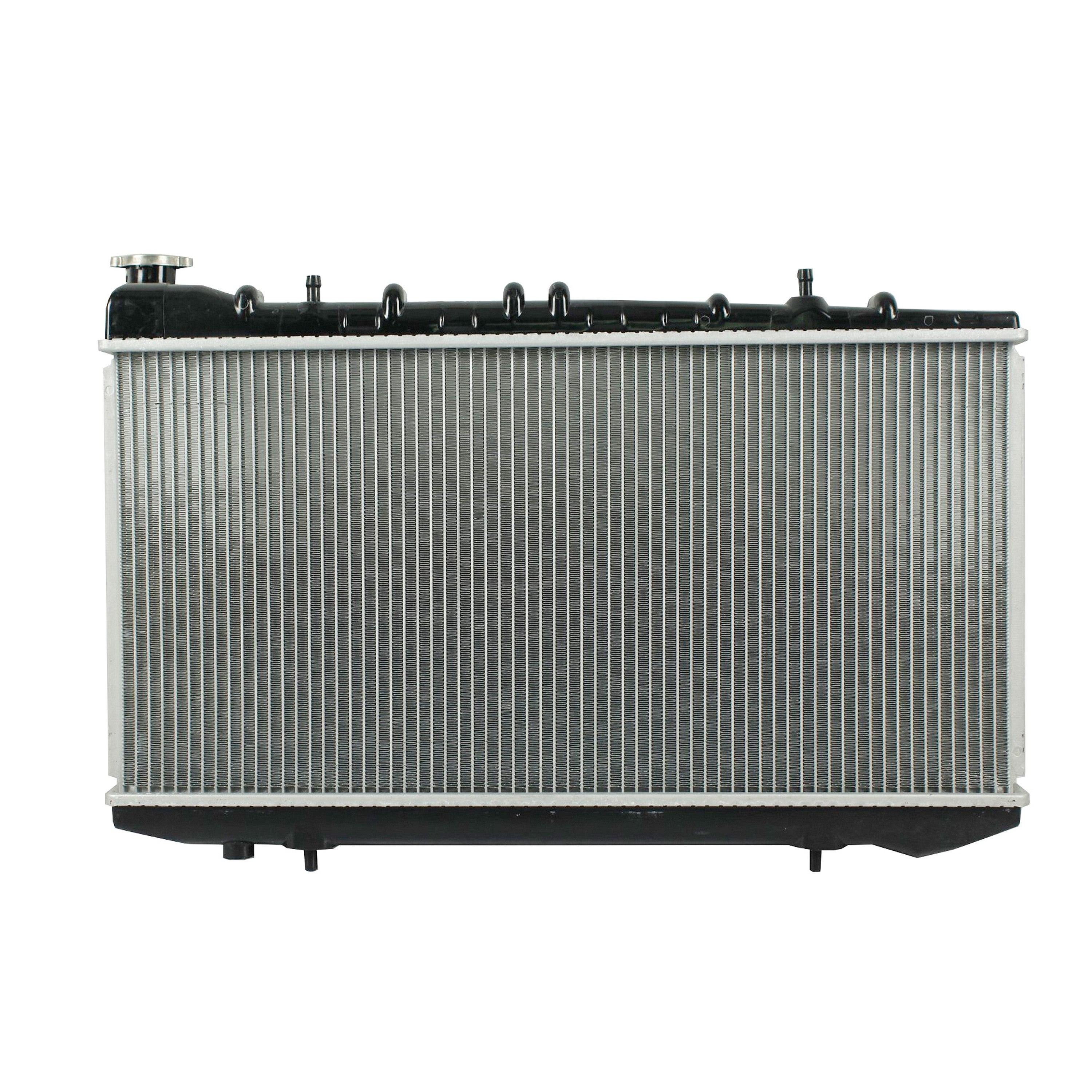 Radiador Automotriz Nissan  Tsuru GSI, GSII, Lusino, Sentra USA Tsubame, Impulse T/A T/M 94-15  16mm Tubo Soldado
