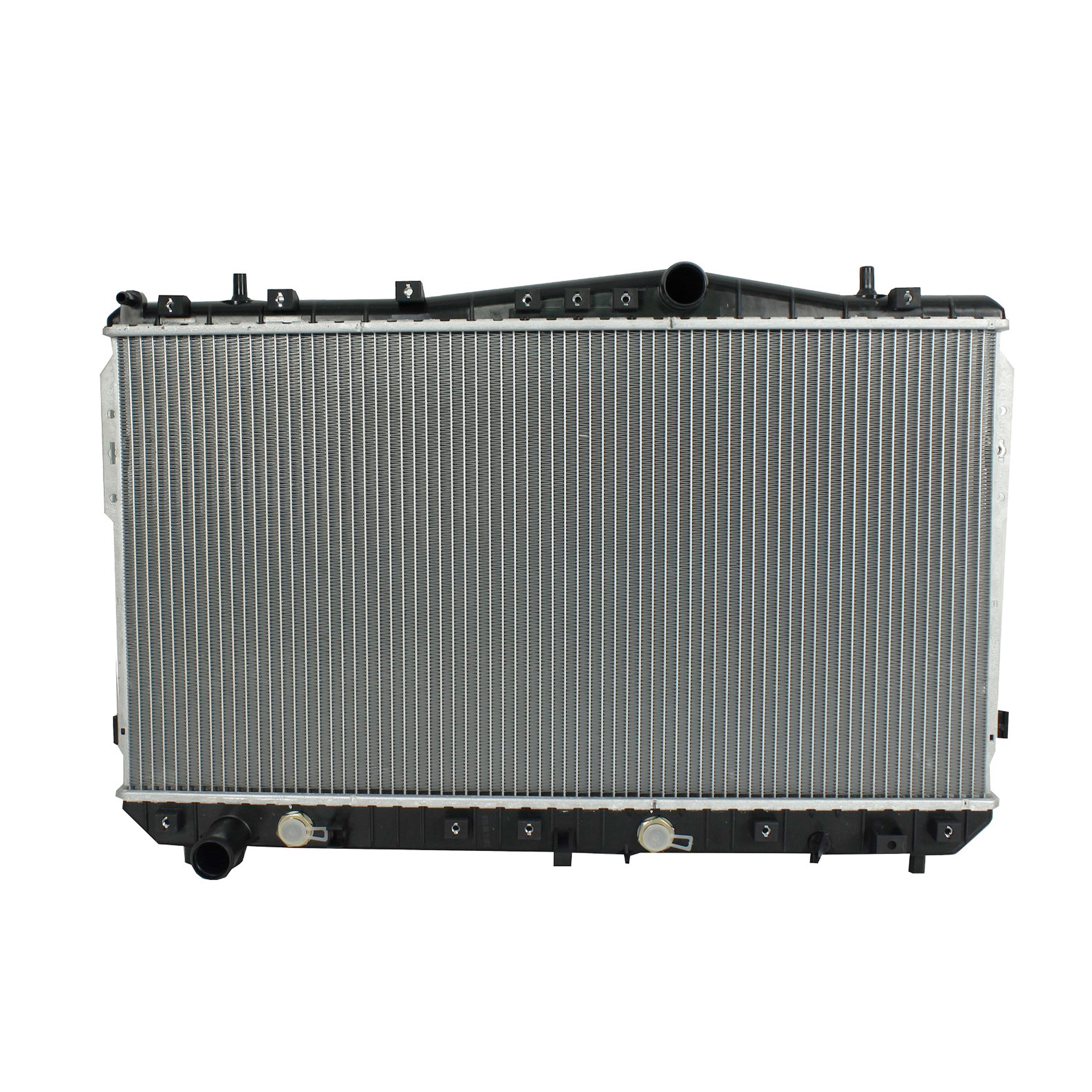 Radiador Automotriz GM Suzuki Optra base LS,LT,Forenza, Reno T/A 04-10  16mm Tubo Soldado