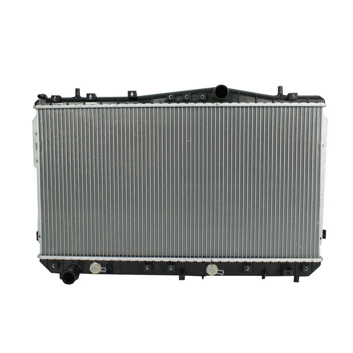 Radiador Automotriz GM Suzuki Optra base LS,LT,Forenza, Reno T/A 04-10  16mm Tubo Soldado