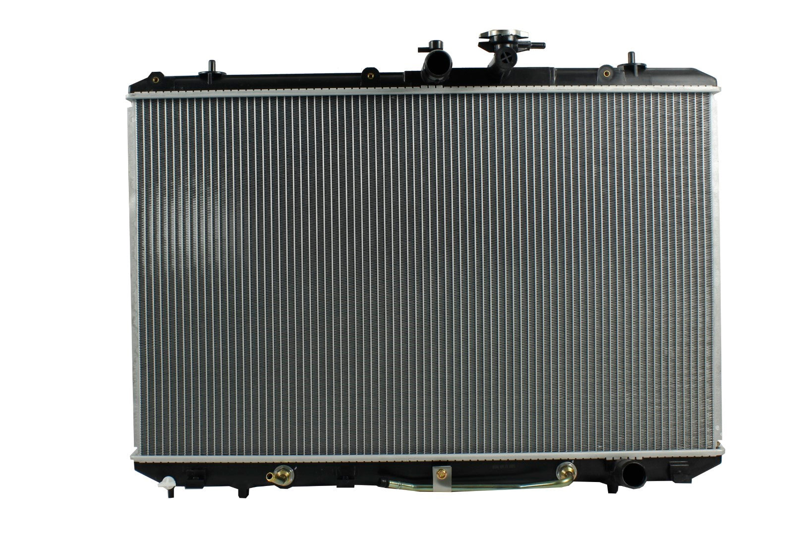 Radiador Automotriz Toyota  Highlander base Premium, Limited, Plus, SE, Sport, Sport premium T/A 08-13 26mm Tubo Soldado