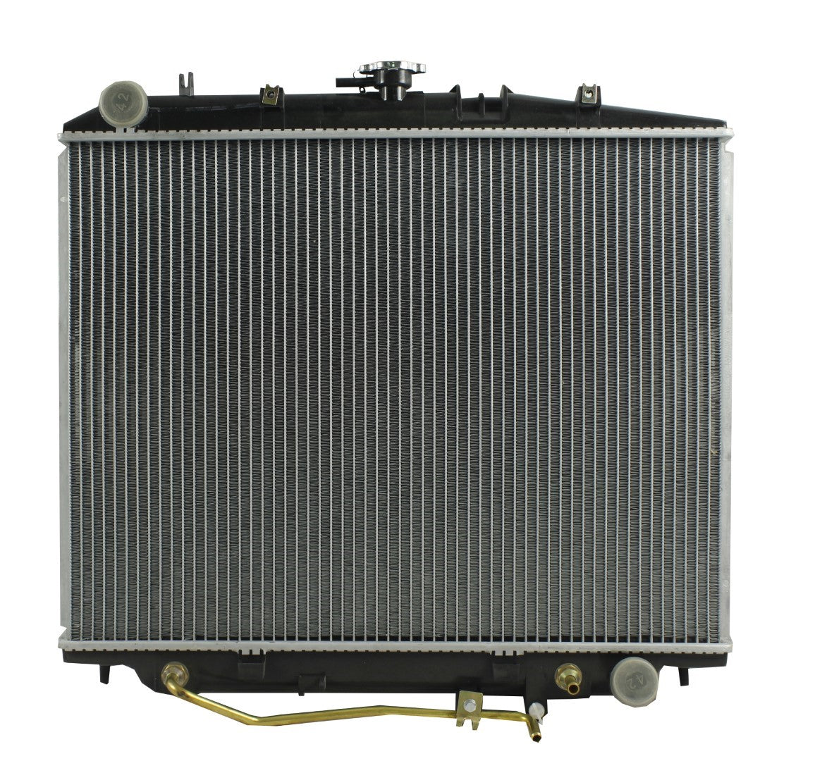 Radiador Automotriz Chevrolet  Trooper limited SLX base T/A 92-02 26mm Tubo Soldado