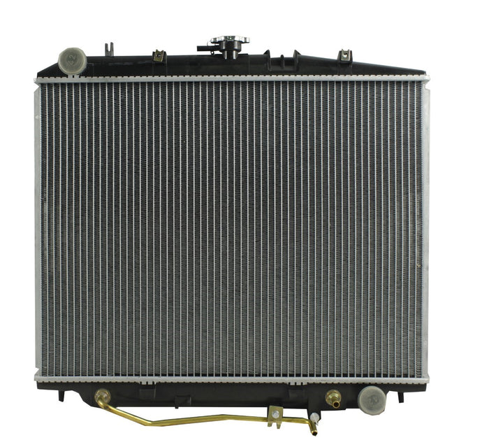 Radiador Automotriz Chevrolet  Trooper limited SLX base T/A 92-02 26mm Tubo Soldado