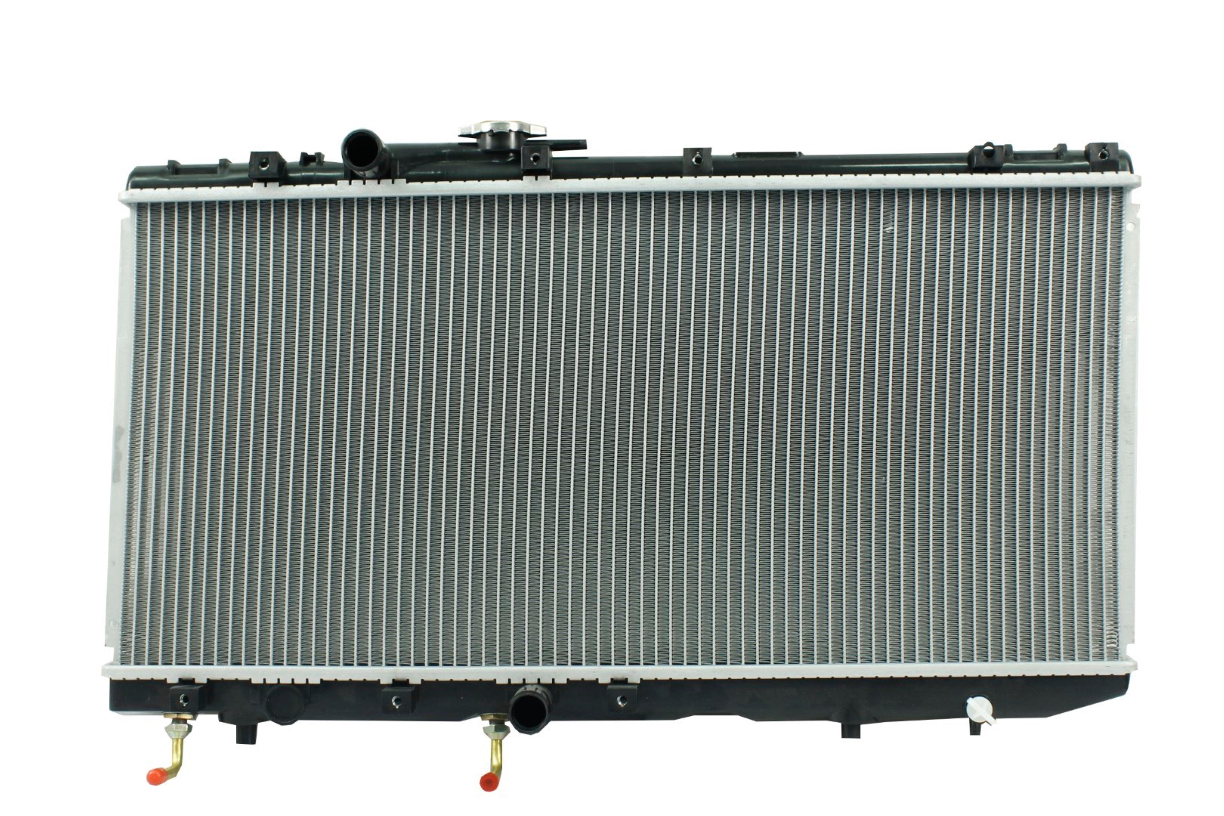 Radiador Automotriz Toyota  Paseo Tercel,DLX, LE, STD T/A 91-94 16mm Tubo Soldado