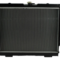 Radiador Automotriz Mitsubishi Chrysler Montero Sport, RS, LS, Raider T/A 89-91  26mm Tubo Soldado