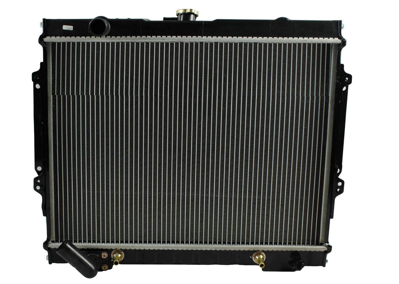 Radiador Automotriz Mitsubishi Chrysler Montero Sport, RS, LS, Raider T/A 89-91  26mm Tubo Soldado