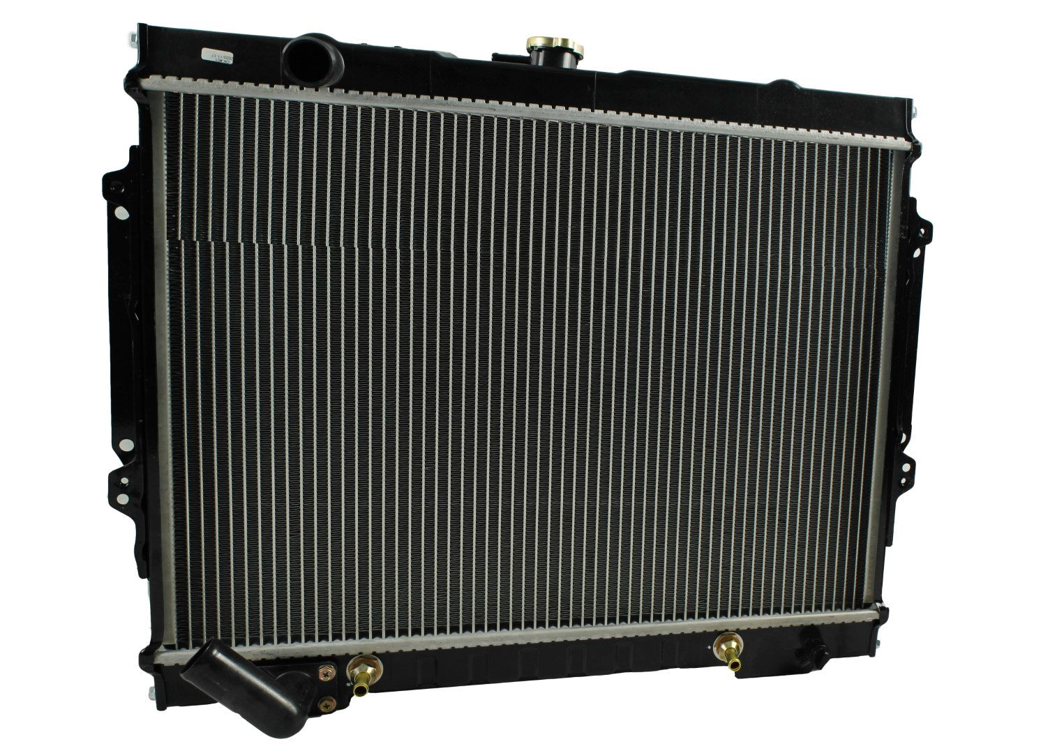 Radiador Automotriz Mitsubishi Chrysler Montero Sport, RS, LS, Raider T/A 89-91  26mm Tubo Soldado