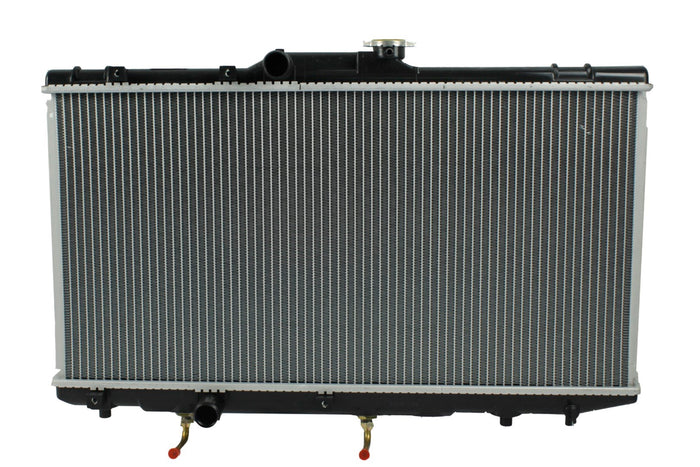 Radiador Automotriz Toyota  Corolla  LE, CE, DX, Geo prizm T/A 93-97 26mm Tubo Soldado