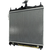 Radiador Automotriz Hyundai GETZ T/A 01-07 26mm Tubo Soldado