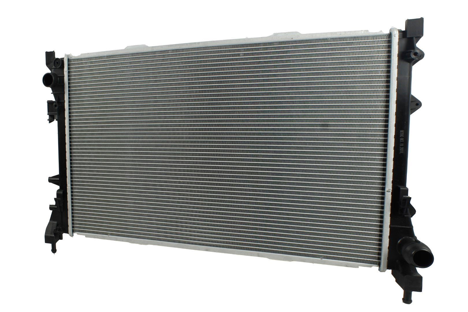 Radiador Automotriz Fiat 500 Abarth Cabrio, Gucci T/M 09-15 18mm Tubo Soldado