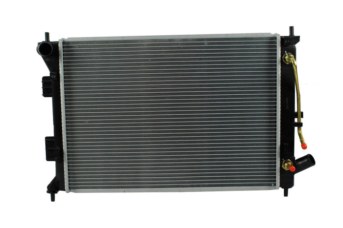 Radiador Automotriz Hyundai Kia Elantra Forte T/A 12-14 16mm Tubo Soldado