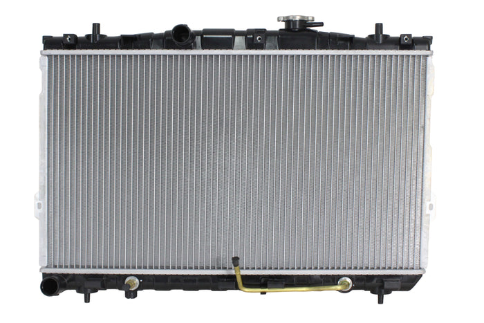 Radiador Automotriz Hyundai Elantra Tiburon T/A 01-08 16mm Tubo Soldado