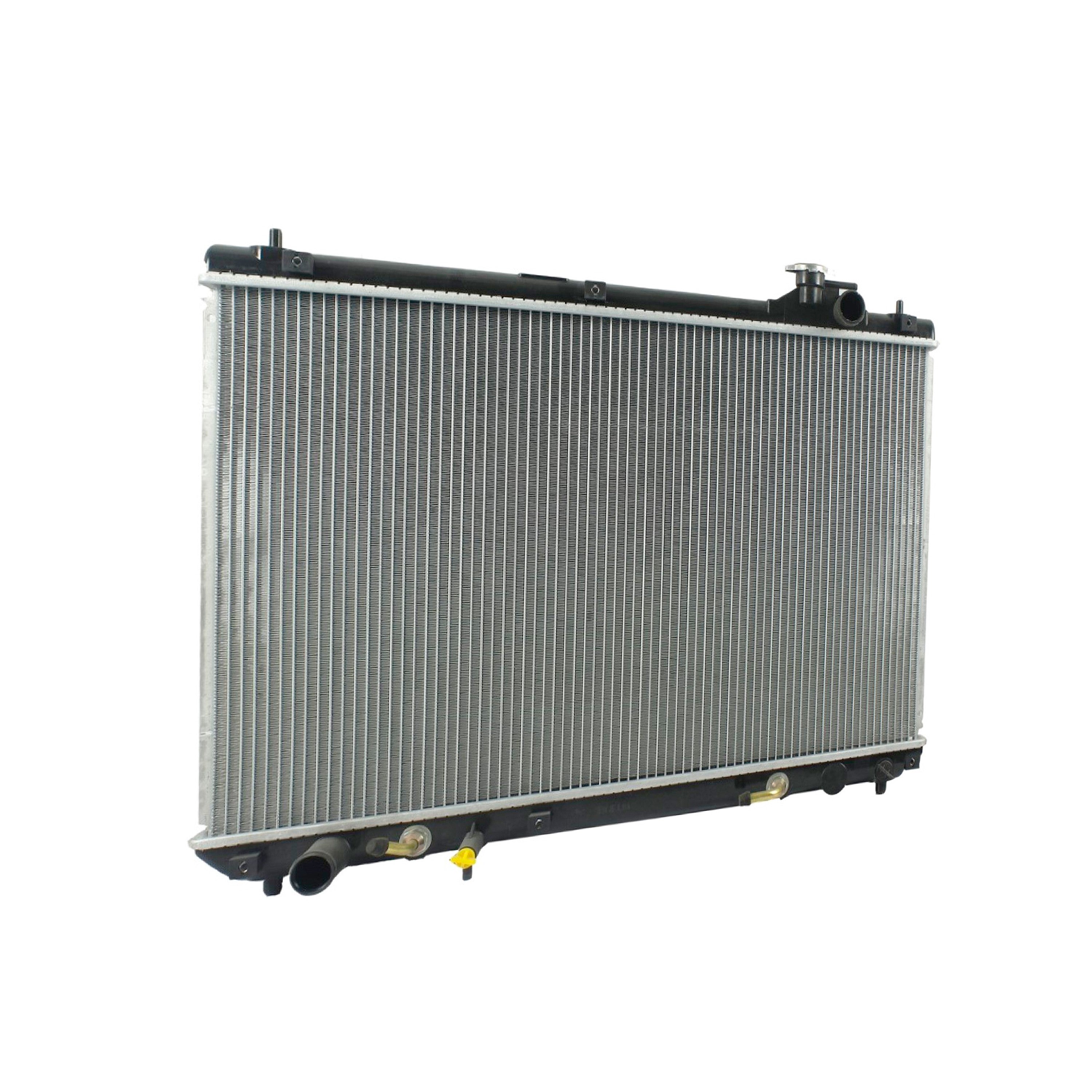 Radiador Automotriz Toyota Highlander Limited T/A 01-03 16mm Tubo Soldado