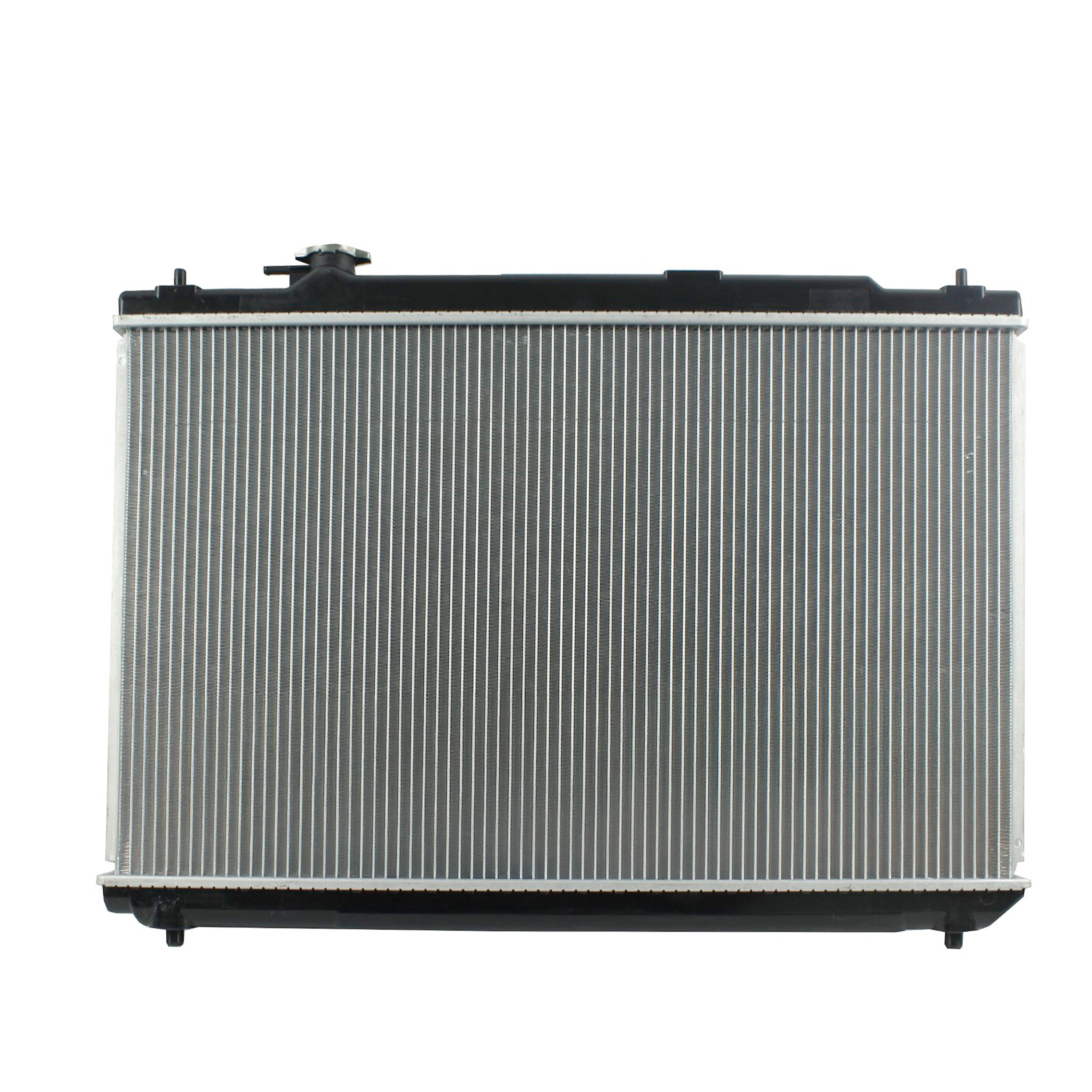 Radiador Automotriz Toyota Highlander T/A 01-07 16mm Tubo Soldado