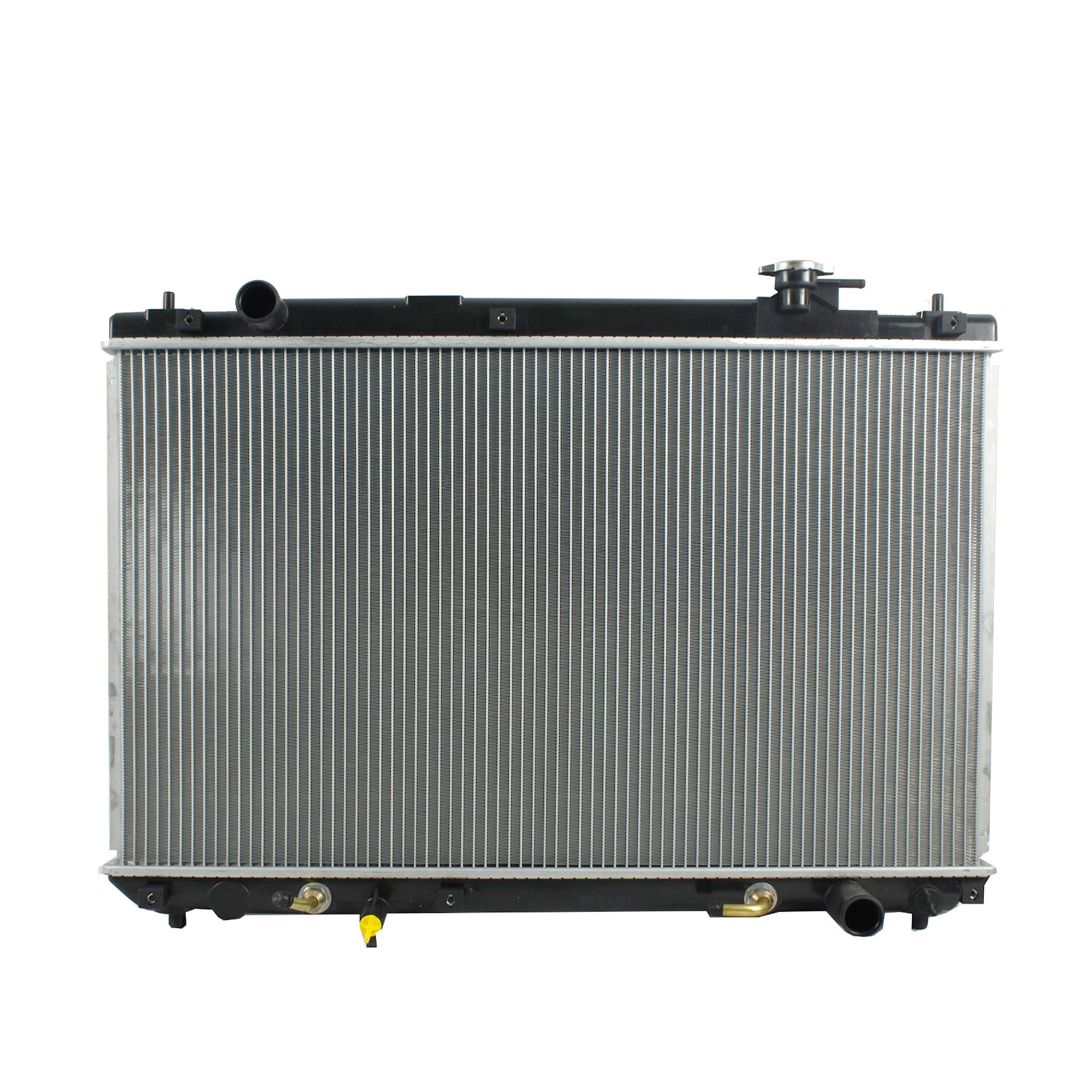 Radiador Automotriz Toyota Highlander T/A 01-07 16mm Tubo Soldado