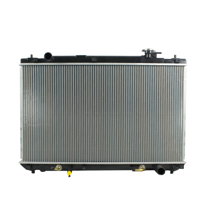 Radiador Automotriz Toyota Highlander T/A 01-07 16mm Tubo Soldado