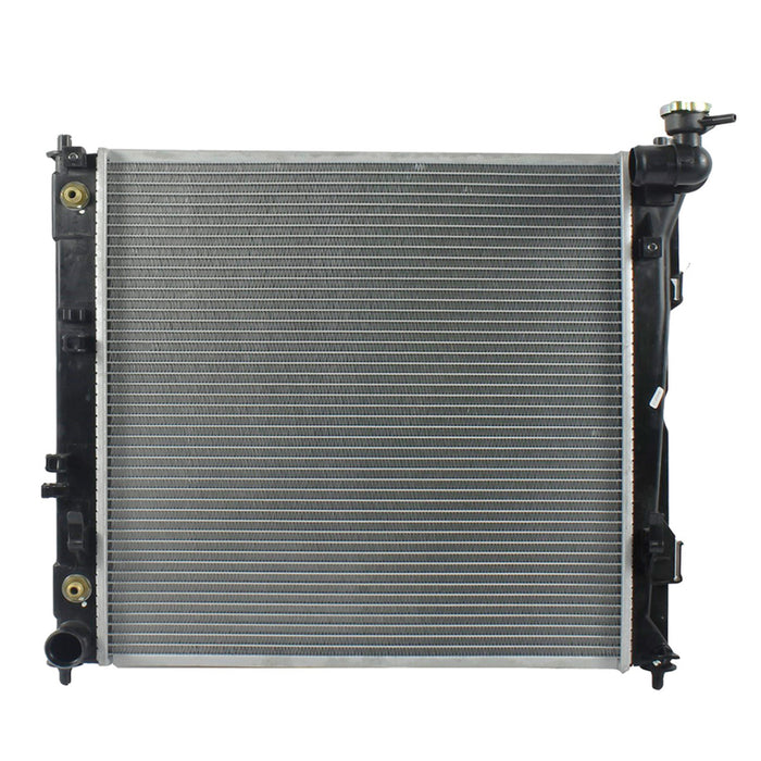 Radiador Automotriz Kia Hyundai Optima EX Sonata T/A 11-15 16mm Tubo Soldado
