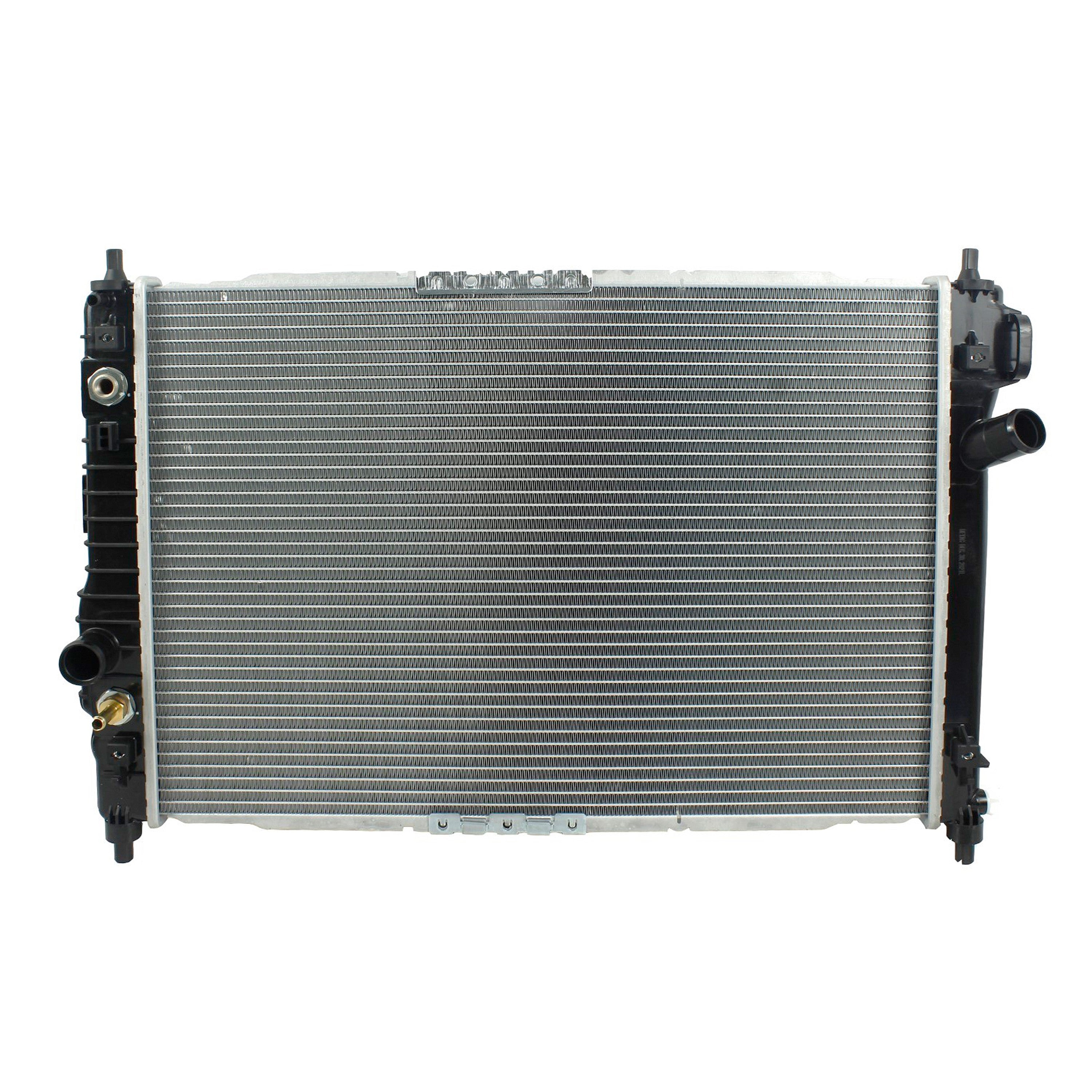Radiador Automotriz GM Aveo T/A 09-10 26mm Tubo Soldado