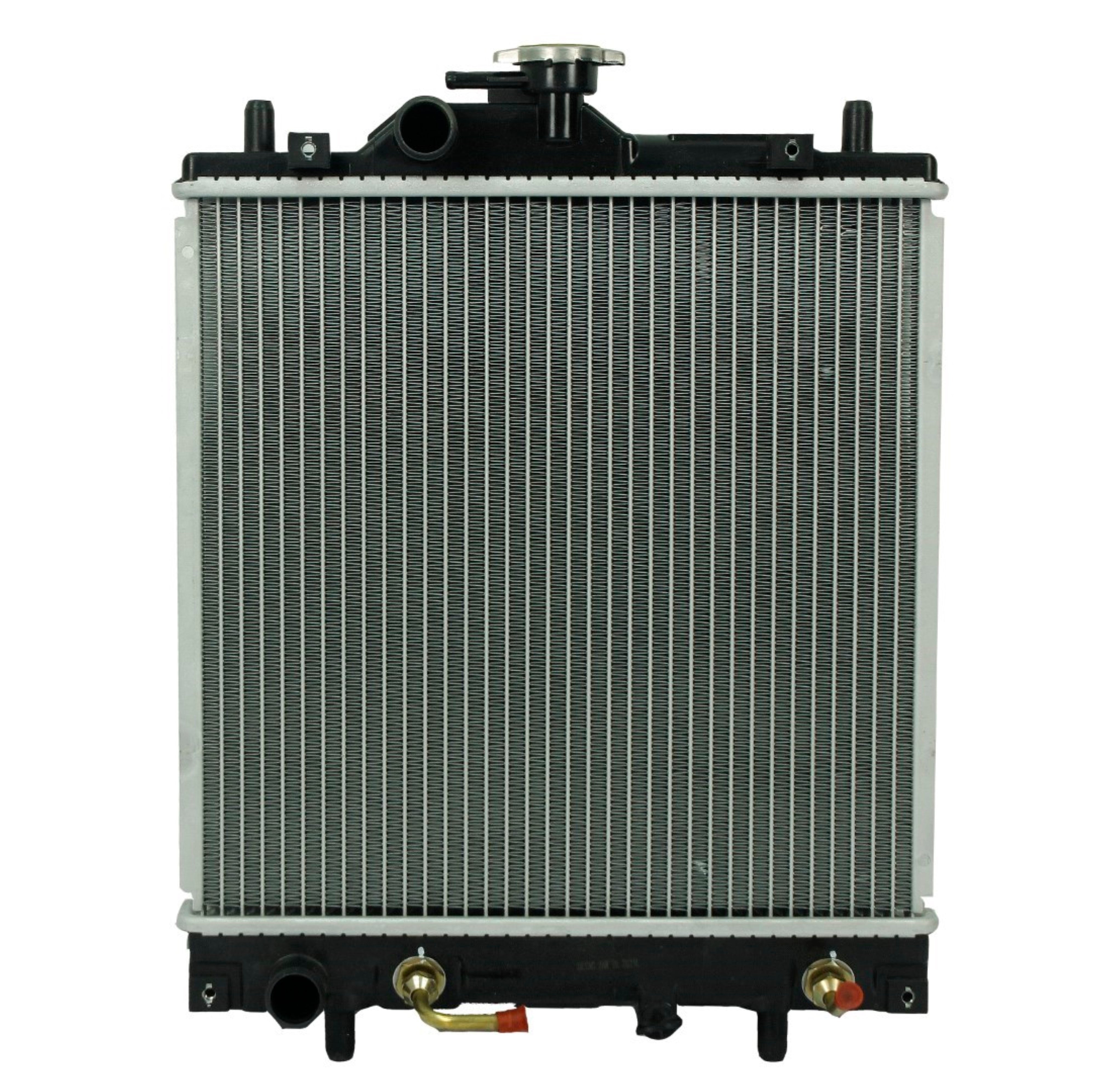 Radiador Automotriz GM Pontiac, Suzuki Metro Firely, Swift T/A 95-00 26mm Tubo Soldado
