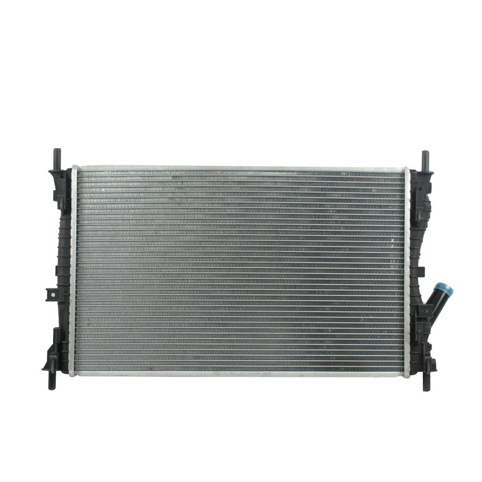 Radiador Automotriz Ford  Fiesta Fusion T/A T/M 04-17 26mm Tubo Soldado