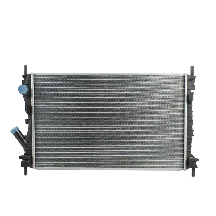 Radiador Automotriz Ford  Fiesta Fusion T/A T/M 04-17 26mm Tubo Soldado
